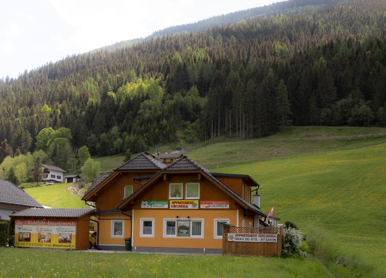 Appartement Edelweiss Mit Infrarotkabine Grosssolk Esterno foto
